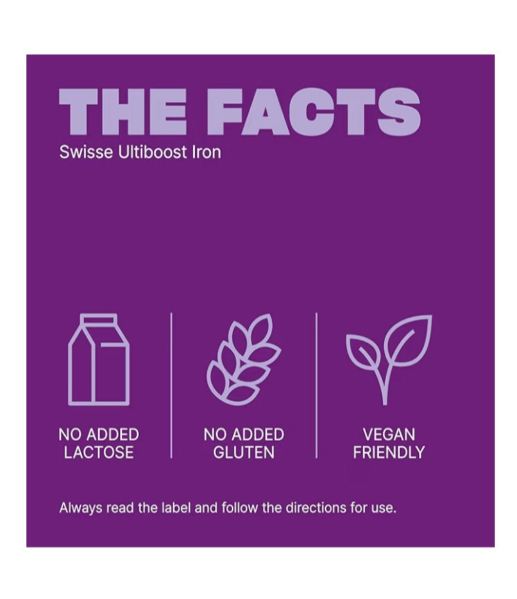 Swisse Ultiboost Iron 스위스 울티부스트 철분제 30정